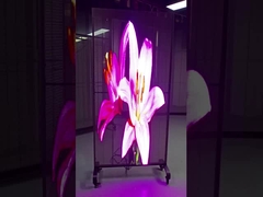 Yüksek Parlaklık RGB P2.6 Mesh ızgara LED Ekran Tam Renkli Büyük İç Açık Cam