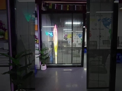 Perakende Mağazaları ve Alışveriş Merkezleri için Şeffaf Izgara LED Ekran SMD1921 Su Geçirmez IP67