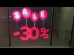 LED Transparent Display Screen P10 Bendable Thin Flexible for Indoor Advertising Wall Screen