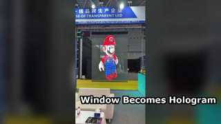 P3.91 Двусторонний голографический экран